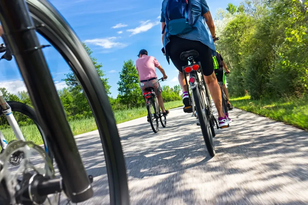 Accompagnement vélo près de Épinal
