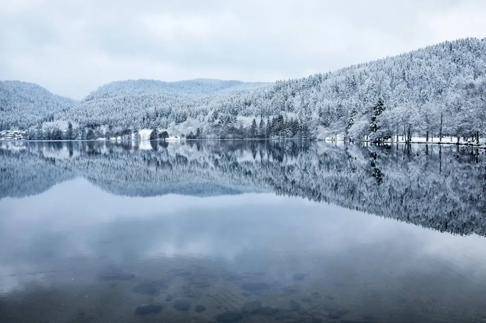 lac blanc hiver