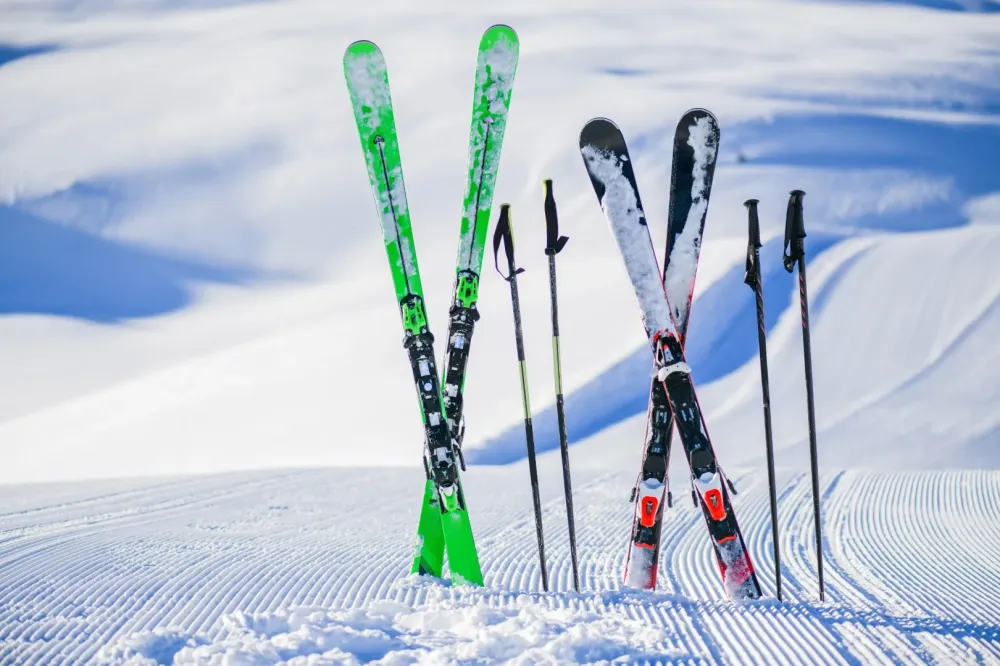 paires de skis