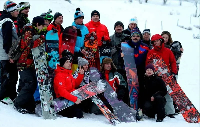 groupe snowboard
