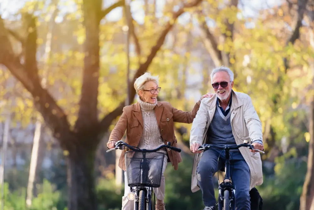 vélo personnes agées